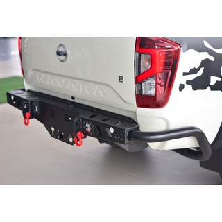 กันชนท้าย V.1 LEDสำหรับ Nissan Navara NP300