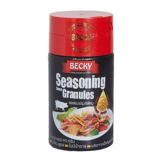 Becky Seasoning Sauce Granulespork 90g เบ็คกี้ซอสปรุงรสชนิดเม็ดพอร์ก 90 กรัม