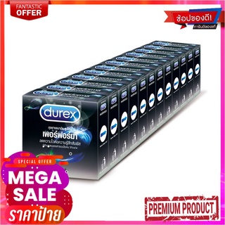 ดูเร็กซ์ เพอร์ฟอร์มา ถุงยางอนามัย 3 ชิ้น แพ็ค 12 กล่องDurex Performa Condom 3 pcs x 12