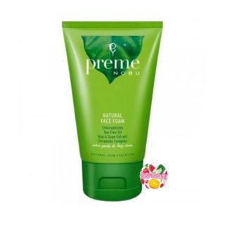 PREME NOBU NATURAL FACE FOAM พรีม โนบุ เนเชอรัล เฟซ โฟม