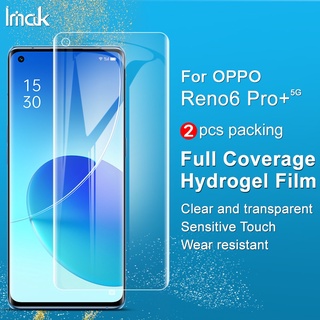 Imak Oppo Reno 6 Pro Plus 5G Full Cover Screen Protector Reno6 Pro+ 5g Soft Clear Front Hydrogel Film