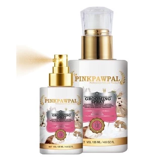 [สูตรใหม่ปี2026] Pinkpawpal ทรีทเม้นท์สเปรย์เพื่อขนนุ่มสวย ลดขนพัน ไม่เหนียว หอมนาน 145ml.