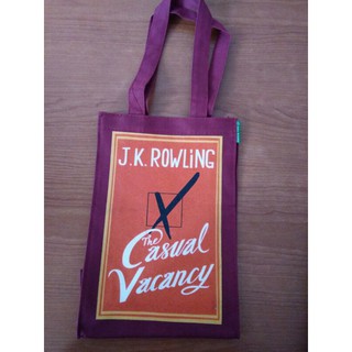 ถุงผ้า Casual Vacancy J.K. Rowling