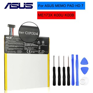 Original ASUS ความจุสูง C11P1304 แบตเตอรี่สำหรับ ASUS MEMO PAD HD 7 ME173X K00U K00B HD7 3950mAh