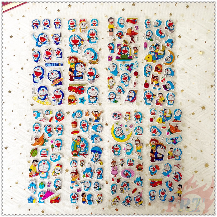 ▶ สติกเกอร์ ลายโดราเอมอน Q-1 DIY สําหรับติดตกแต่ง 5 แผ่น รูปที่ 2