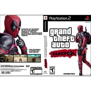 GTA deadpool แผ่นเกมส์ PS2