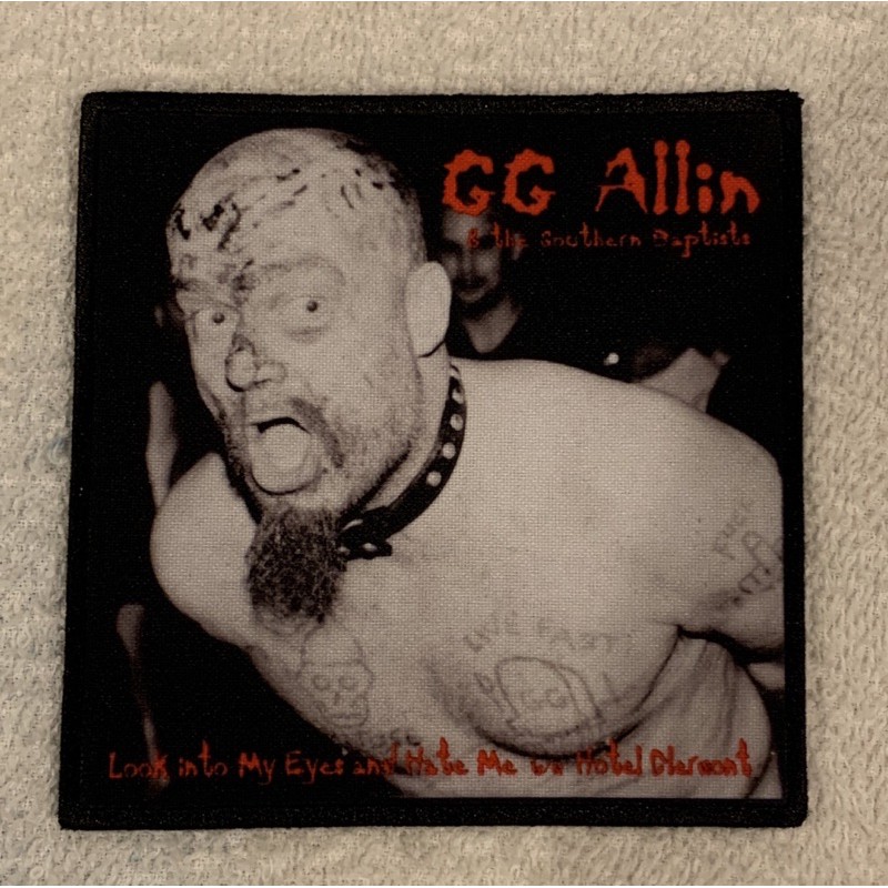 Patch ติดเสื้อ GG Allin (Small Patch)🔥