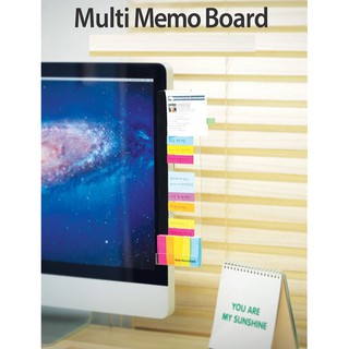 Monitor Memo Board กระดานติดโน้ตข้างจอคอมพิวเตอร์ รุ่น upgrade และธรรมดา บอร์ดติดโพสอิทข้างจอคอมฯ Creative Acrylic