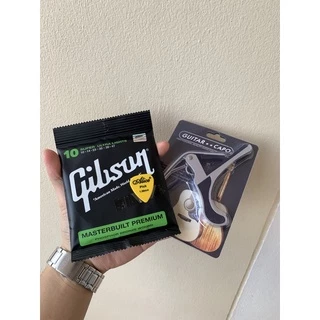 คาโป้กีต้าร์+สายกีต้าร์gibsonเบอร์10✅ราคาคุ้มจริง✅สินค้าคุณภาพ✅ สั่งด่วน ส่งด่วน