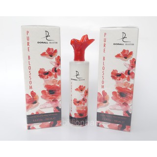 DORALL collection Pure Blossom eau de toilette spray for women 100ml x 2 น้ำหอมสำหรับท่านหญิงกลื่นหอมมวลหมู่ไม้ หอมมากค่