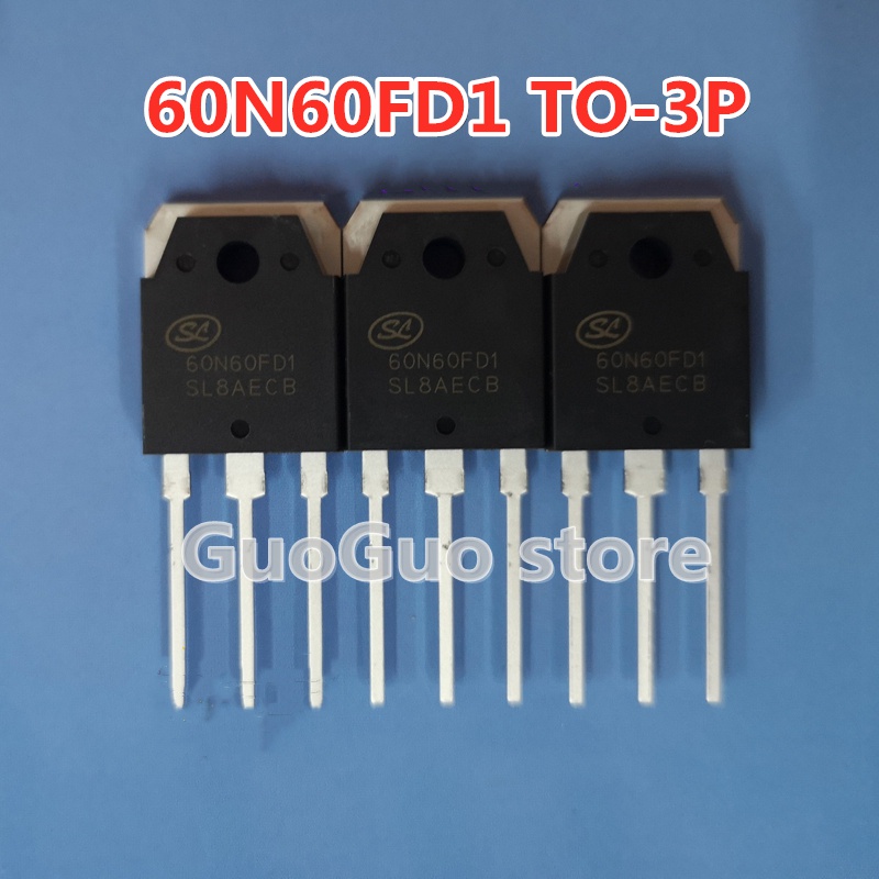5pcs 60N60FD1 TO-3P SGT60N60FD1PN TO3P 60N60 60A/600V IGBT สําหรับเครื่องเชื่อมราคาถูก