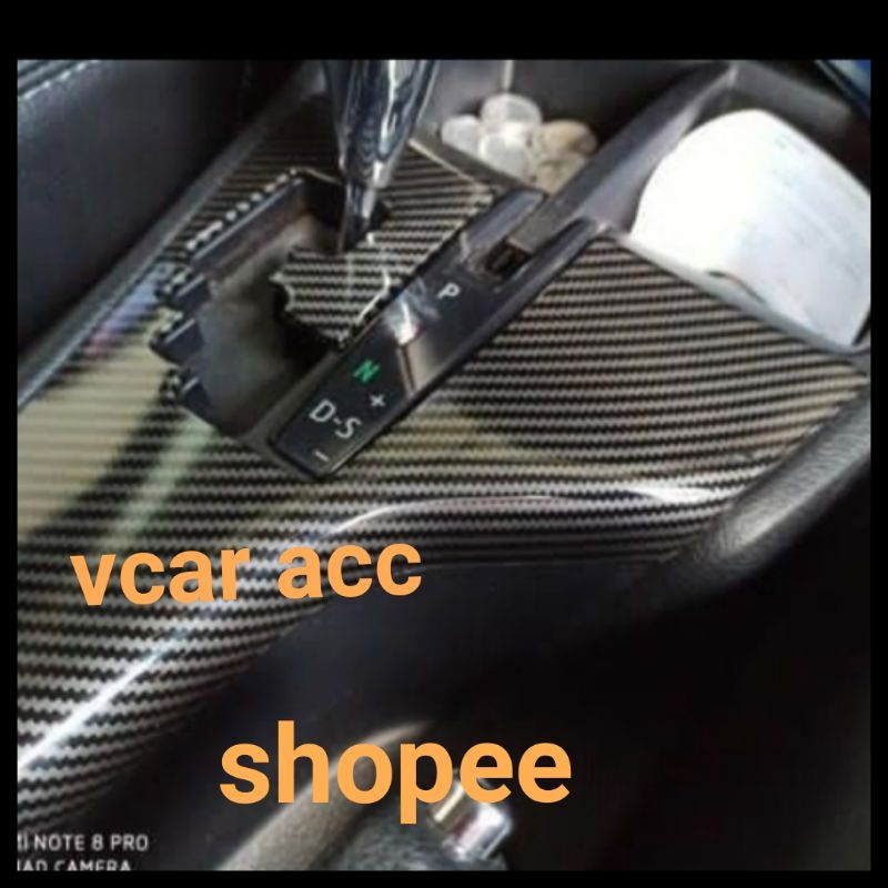 Toyota innova reborn แผงเกียร์อัตโนมัติ 2016 ถึง 2026 2025 2024 2023 2022 2021 2020 2019 2018 2017 ซี่โครงประเภท EGVQ venturer ดีเซลคาร์บอนไม้เปียโนสีดําเคลือบเงา Metallic Matte chrome Chrome stick