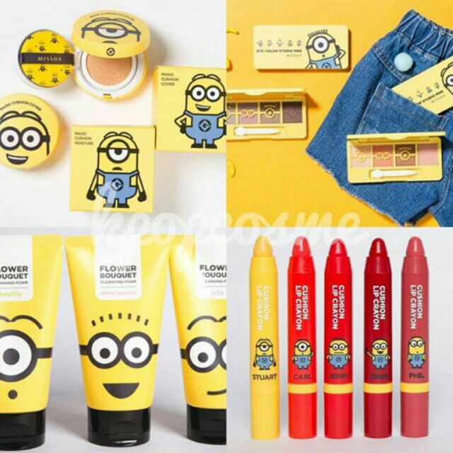 MISSHA X MINION COLLABORATION