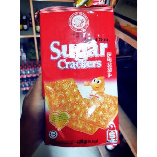 Sugar Crackers แคร็กเกอร์มีน้ำตาลโรยหน้า ขนาด428g