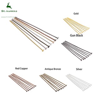 St.kunkka 200ชิ้น เฮดพิน 20-70 มิลลิเมตรลูกปัดแก้ไขเข็มสําหร…