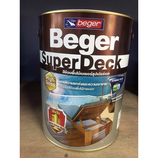 สีย้อมพื้นไม้เบเยอร์ ซุปเปอร์เดค Beger SuperDeck