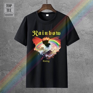 T-shirt  เสื้อยืดแขนสั้น ผ้าฝ้าย 100% พิมพ์ลายงู สีม่วงเข้ม สีรุ้ง สําหรับผู้ชายS-5XL
