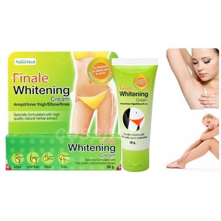 (พร้อมส่ง) Finale Whitening Cream 30g ฟินาเล่ ไวท์เทนนิ่ง ครีม สูตรเข้มข้น รักษาจุดด่างดำ บริเวณขาหนีบ รักแร้ หัวเข่า