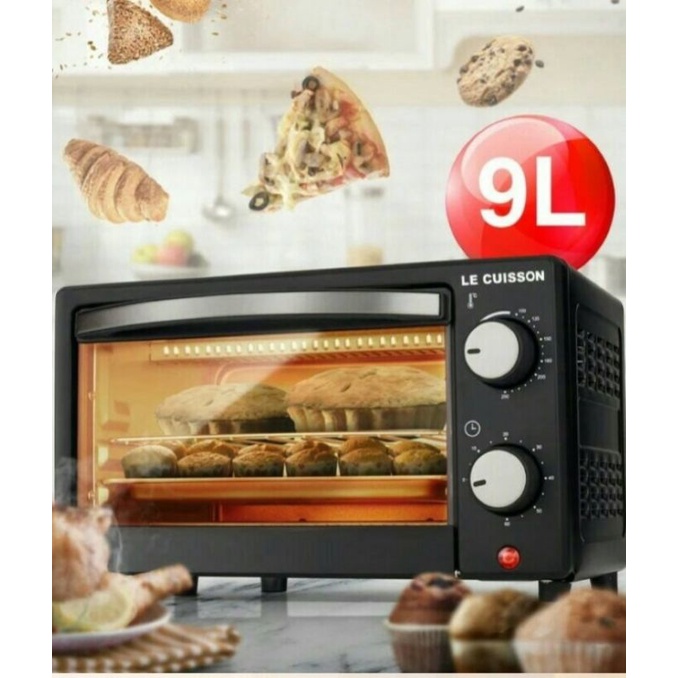 LE CUISSON Electric Oven เตาอบขนมปัง เตาอบเบอเกอรี่ เตาอบขนาดเล็ก 9 ลิตร