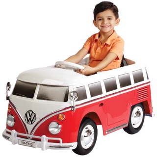 รถแบตเตอรี่คันใหญ่มากคะ Rollplay VW Bus 6 Volt Battery Powered Ride-on Vehicle - Red