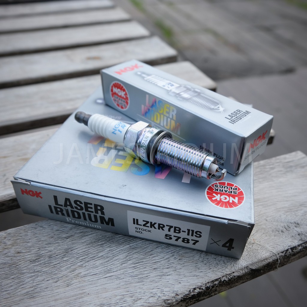 หัวเข็มIridiumแท้ NGK Laser iridium 4หัว สำหรับ Honda HRV 1.8