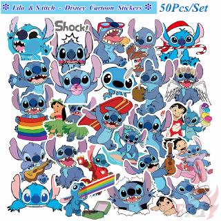 ❉ Lilo &amp; Stitch - Series 09 Disney Cartoon สติ๊กเกอร์ ❉ 50Pcs/Set DIY Fashion Luggage Laptop Skateboard Doodle สติ๊กเกอร์