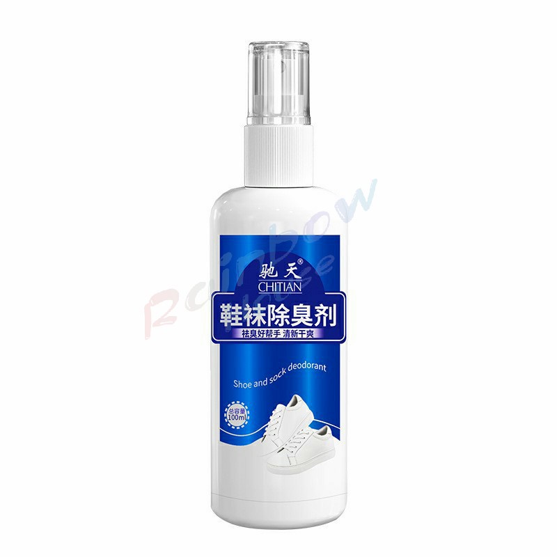 Rainbow สเปรย์ฉีดดับกลิ่นเท้า กำจัดกลิ่นของตู้รองเท้า อากาศสดชื่น  Deodorant