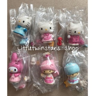 โมเดล Sanrio figurine set in 2011/Hello kitty/Littletwinstars/My melody