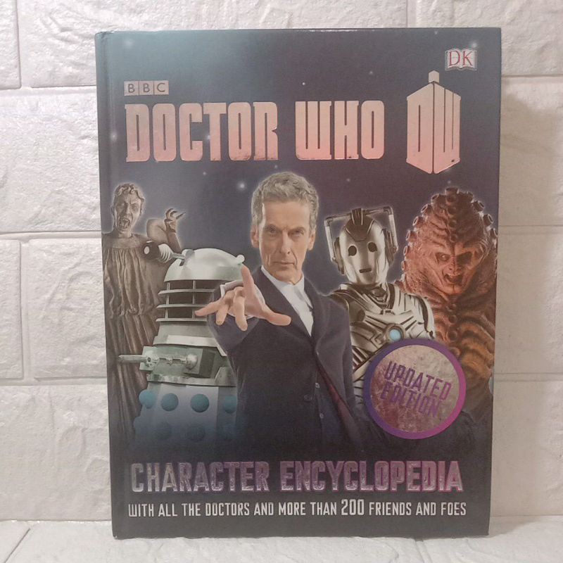 Doctor who Character encyclopedia ปกแข็งมือสอง-ca3/3