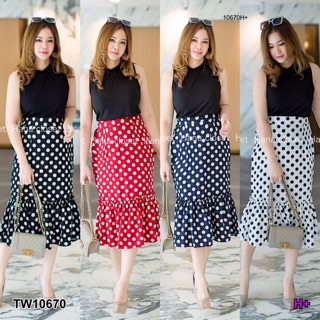 TW10670  Set 2 ชิ้น #สาวอวบ *สอบถามสีก่อนสั่งซื้อ*