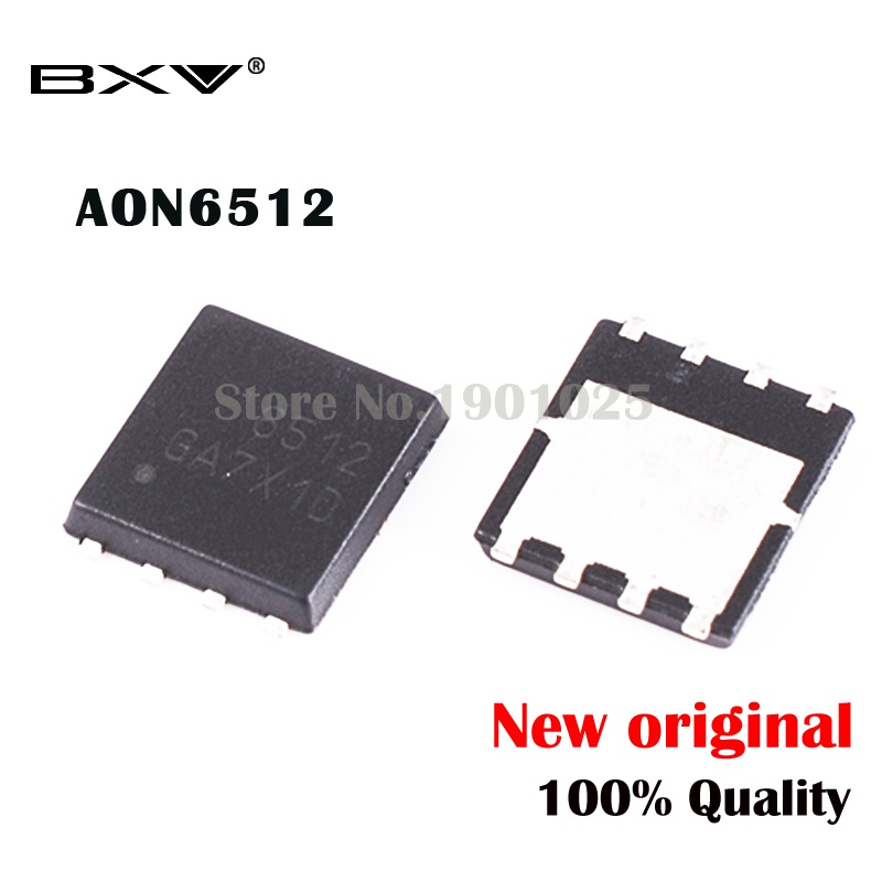 10 ชิ้น AON6512 AO6512 6512 QFN-8 MOSFET ใหม่เดิม