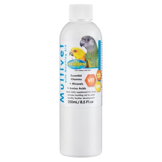 VETAFARM Multivet 250ml วิตามินรวมสำหรับนก