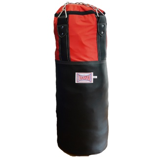 Thaismai กระสอบทรายชกมวย กระสอบทรายแขวน PU &amp; Canvas สี แดง / ดำ (กระสอบเปล่า) Punching Bag,Heavy Bag,Sand Bag Empty Bag