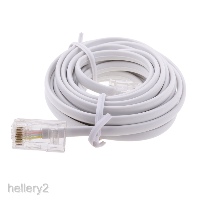 [Hellery2] RJ11 ADSL to Ethernet Cable 8P/4C 6P/4C ASDL Wire 4pin
