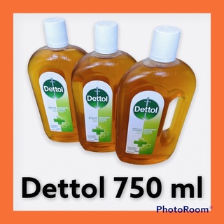 &lt;โฉมใหม่&gt; Dettol เดทตอล น้ำยาฆ่าเชื้อโรค750ML