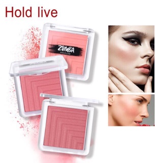 Hold live ZUMBA PEACH BLUSHER บลัชออนเนื้อละเอียด **ของแท้ พร้อมส่ง