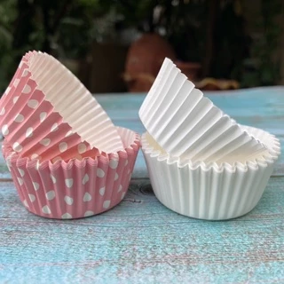 💥ส่งไว💥กระทงบราวนี่ทรงกลม ขนาดก้น4.5 cm. สูง2.5cm อบขนม ถ้วยกระดาษ