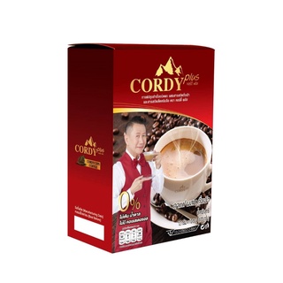 Cordy Plus Cordyceps Coffee คอร์ดี้ พลัส กาแฟผสมถังเช่า (10 ซอง)