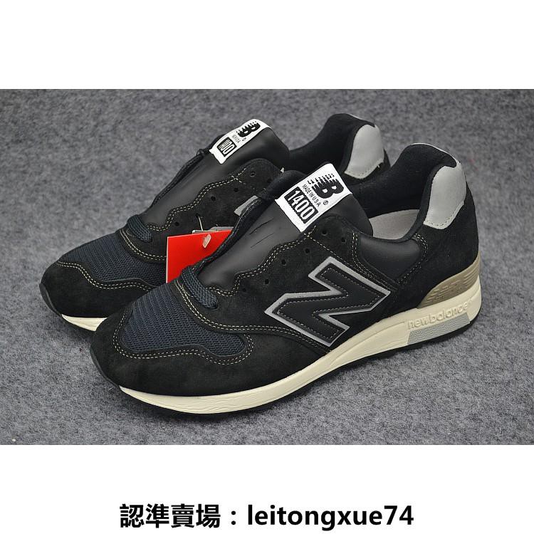New Balance Nb 1400 Us M . S. M 1400 Bks รองเท้าผ้าใบลําลองสีดําสีขาว