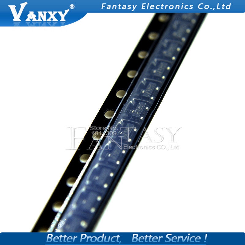 100PCS BSS138LT1G SOT23 BSS138 SOT-23 MOSFET SMD J1 ใหม่และ IC