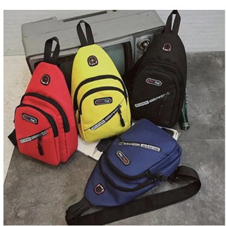 กระเป๋าคาดอก Travel Shoulder Unisex Models NO.Xiongbao-4se-B97