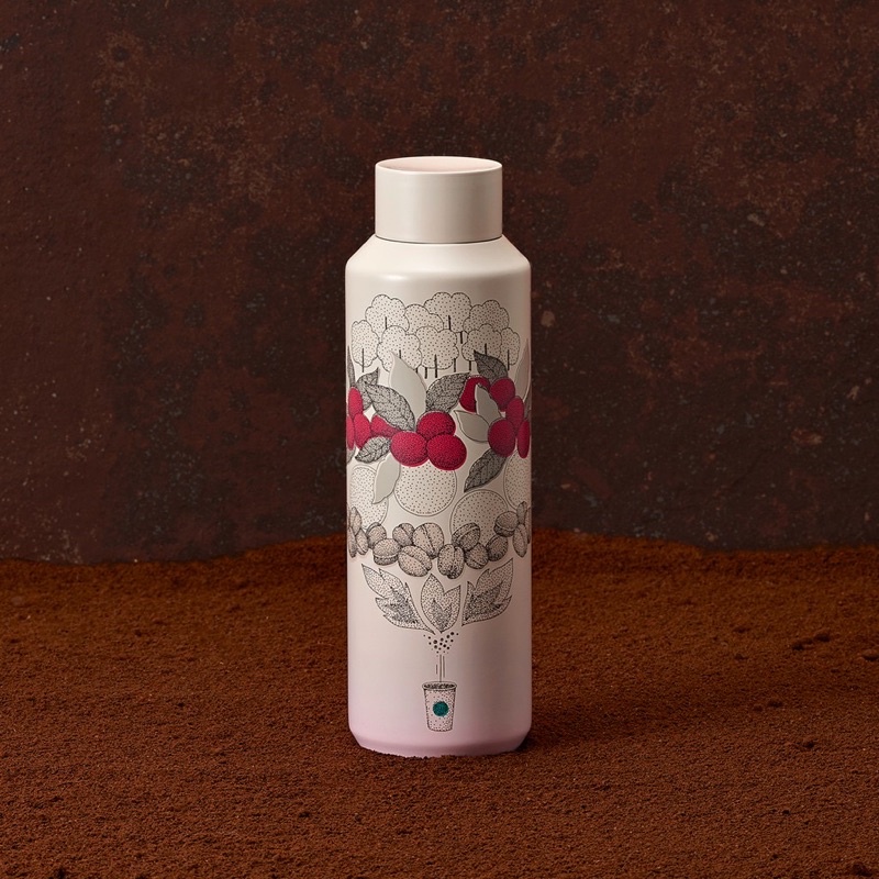 Starbucks Bottle 20Oz (591 ml) Stainless Steel Farm To Cup