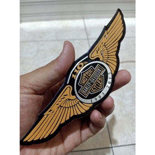 โลโก้ ฮาร์เลย์ HARLEY DAVIDSON ขนาด 12x3.3cm