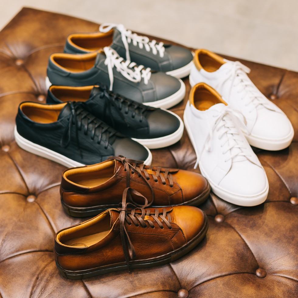 [SN02] Shoesshi รองเท้า Sneaker หนังแท้