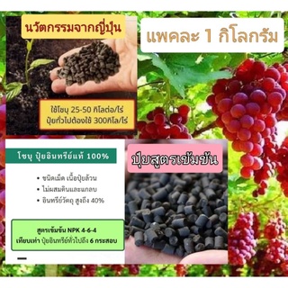 มูลสัตว์อินทรีย์หมักไตรโครเดอร์ม่า อัดเม็ด ขนาด 1 กก.
