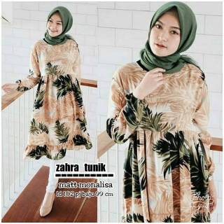 Zahra เสื้อทูนิคลําลอง คุณภาพดีที่สุด นําเสนอ Motif Tunic