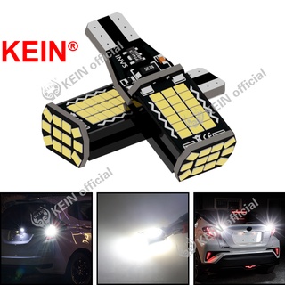 Kein ไฟถอยหลัง 48SMD T15 Led W16W Led ไฮไลท์ ไฟถอยหลังรถยนต์ ไฟถอยหลังอัตโนมัติ 2016 Led ไฟเบรก ย้อนกลับ รถจักรยานยนต์ ไฟถอยหลัง Led สีขาว ไฟท้ายหยุด