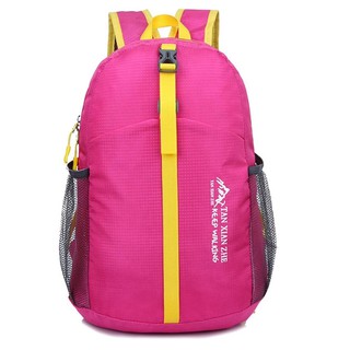 ALL SPORT กระเป๋าเป้สะพายหลังสำหรับนักปั่นจักรยาน ขนาด 15L ( สีชมพู )