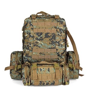 JUMBO TACTICAL CANVAS BAG PACKAL-TCB/DB(สีน้ำตาลดิจิตอล)