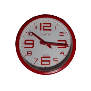 นาฬิกาแขวน ขนาด 10 นิ้ว สีสันสดใส สีขอบ สีเข็ม สีตัวเลข เป็น…